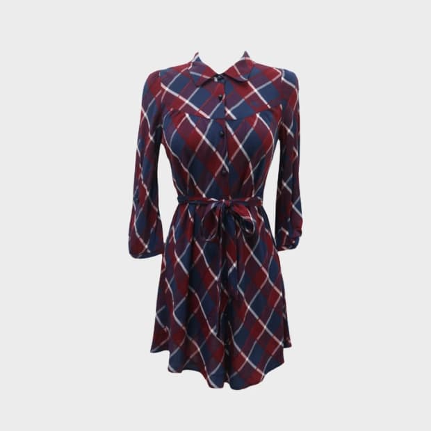 버버리 블루라벨 벨트 원피스 67205