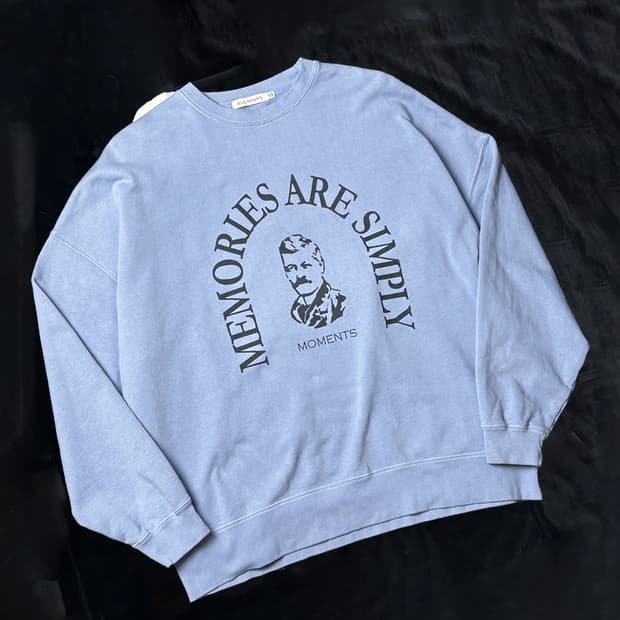 일본빈티지 그래픽 오버핏 맨투맨