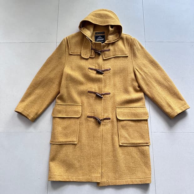 글로버올 오리지널 더플코트 옐로우 영국생산