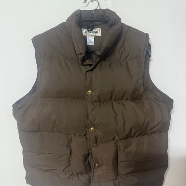 90s 엘엘빈 패딩 베스트L