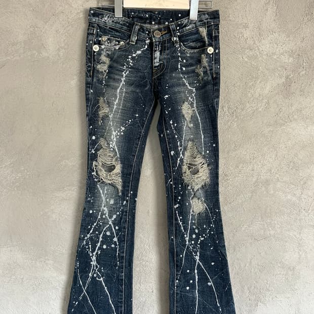 d.i.a 부츠컷 y2k 갸루