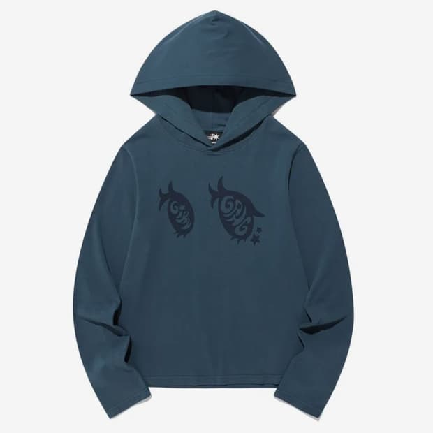 나이스고스트클럽 GIRL GANG EYE LOGO HOODIE