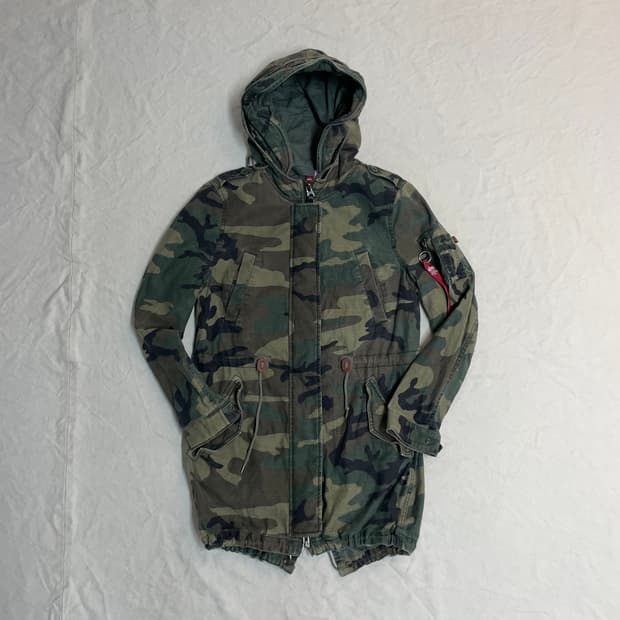 알파인더스트리 밀리터리 자켓 