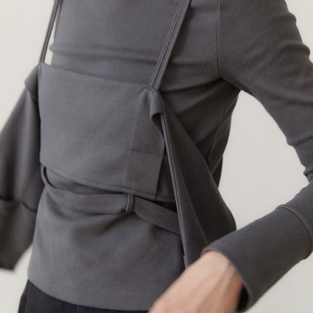 (택있는새상품)에핑글러 뷔스티에 티셔츠 m사이즈