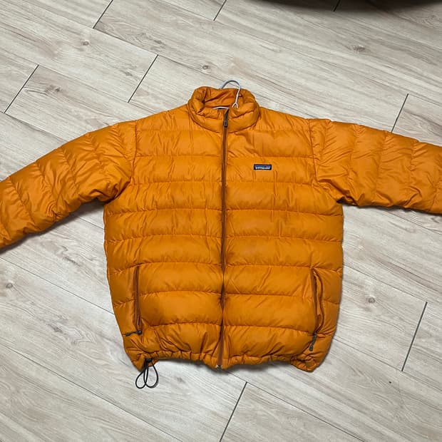 [XL]파타고니아 빈티지 다운스웻 패딩 오렌지