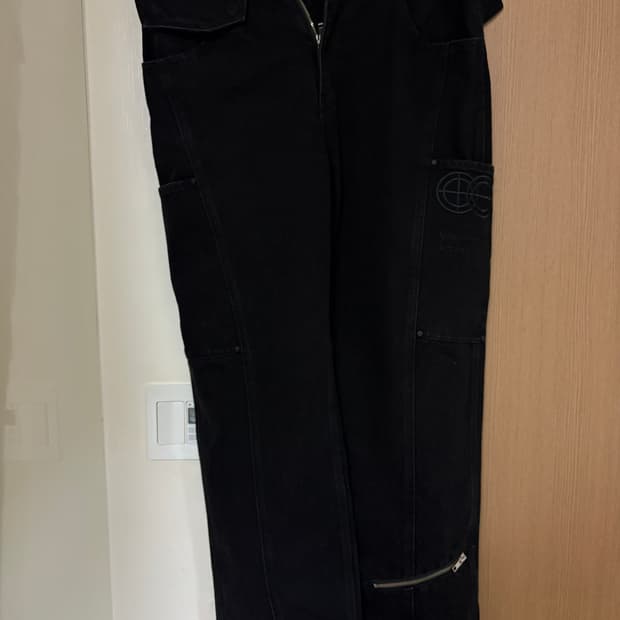 플라스틱프로덕트 블랙팬츠 M사이즈 판매합니다