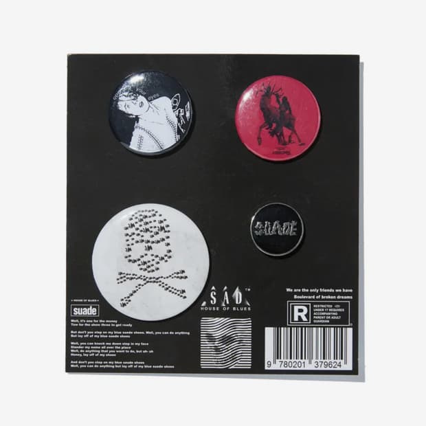 스웨이드 뱃지 세트 SUADE PINBADGE SET D [ETC]