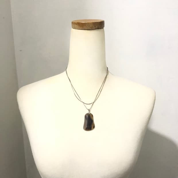 빈티지 오리엔탈 펑크 갸루 페어리 모리걸 긱시크 와투케 롱목걸이