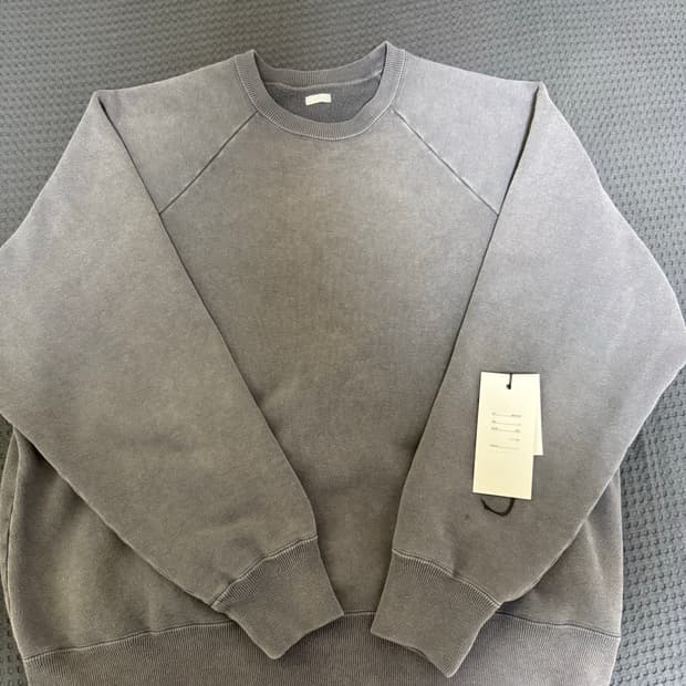 [4]아프레쎄 25aw 빈티지 스웻 그레이