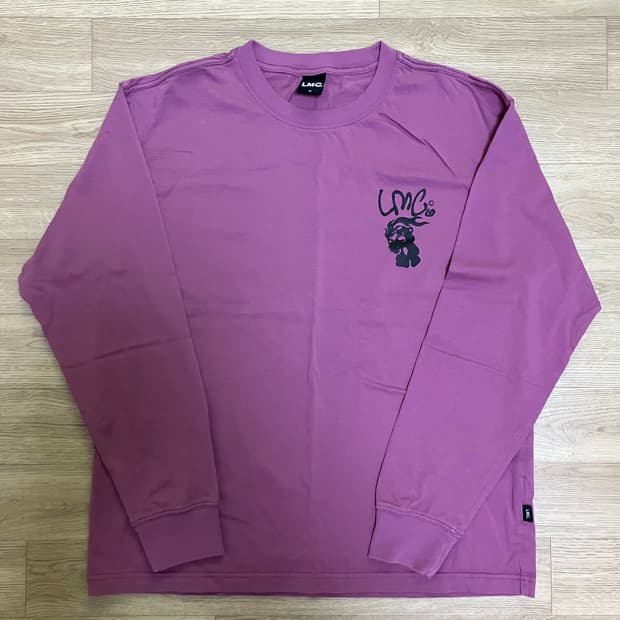 [M] FLAME BEAR LONG SLV TEE