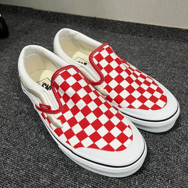 Vans 체커보드 슬립온 240