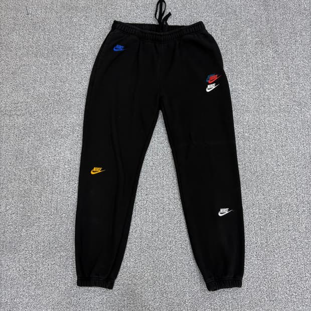 XL 나이키 에센셜 멀티로고 조거팬츠 0303J