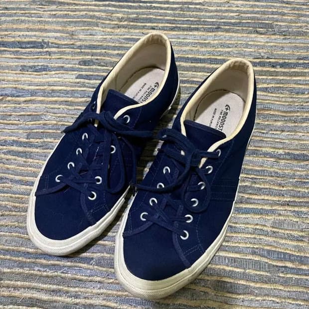 문스타 FINE VULCANIZED 네이비 스니커즈