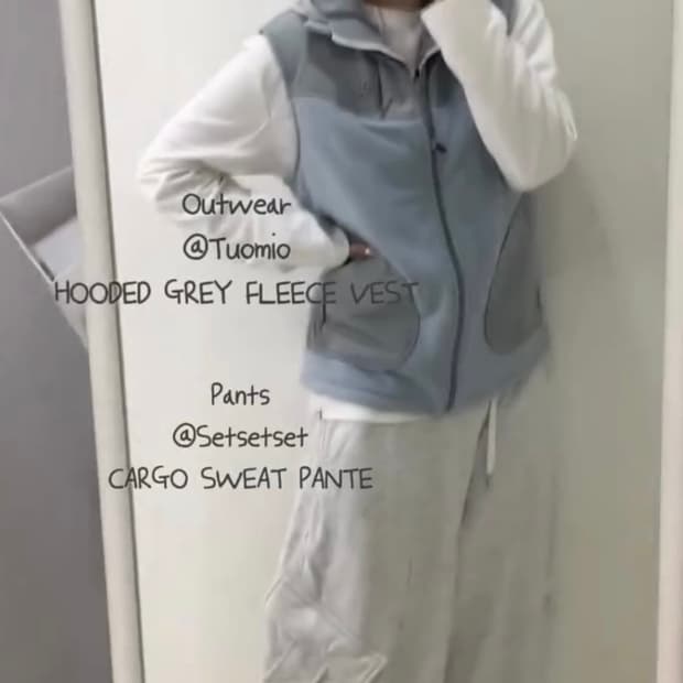 뚜오미오 조끼 베스트