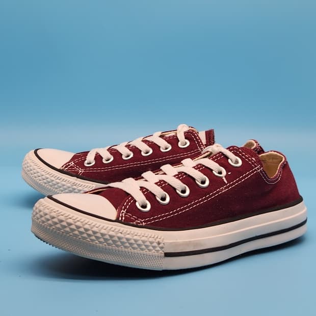 oo 컨버스 올스타 OX 마룬 스니커즈 240