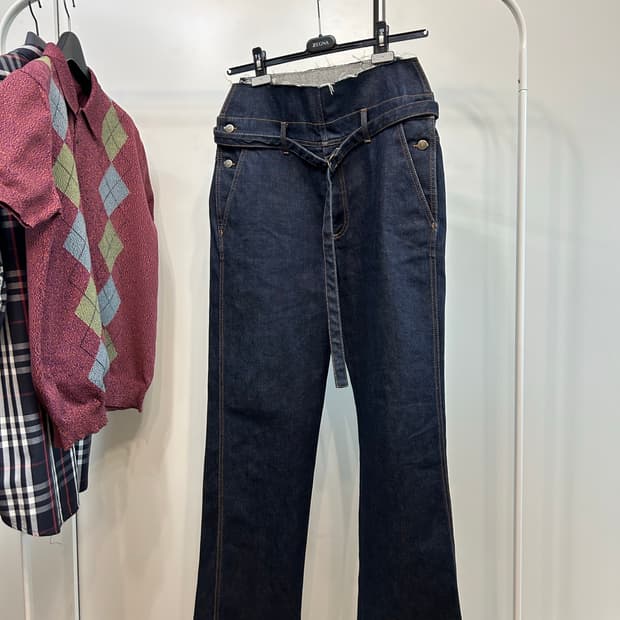 마르지엘라 오프 오버롤 플레어드 진
