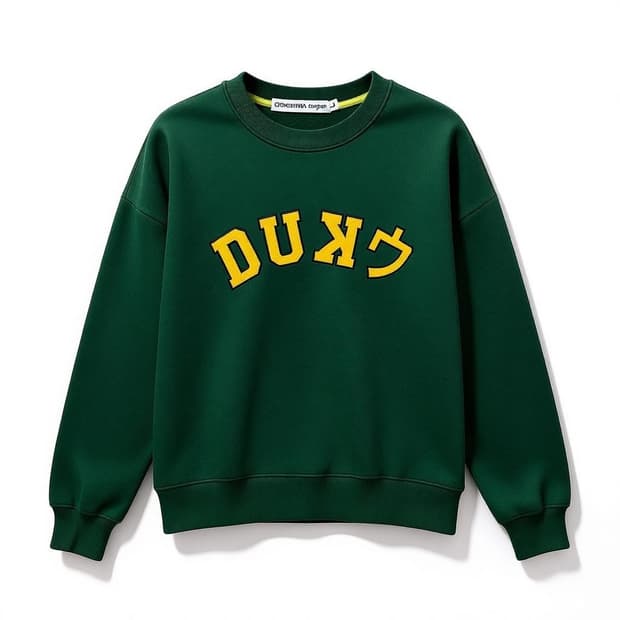 CONICHIWA bonjour 곤니치와 봉쥬르 맨투맨 그린 L