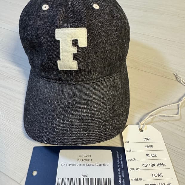 풀카운트 볼캡 모자