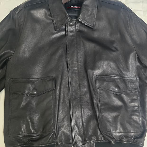 도프제이슨 프리미엄 a2 레더 가죽 자켓 XL