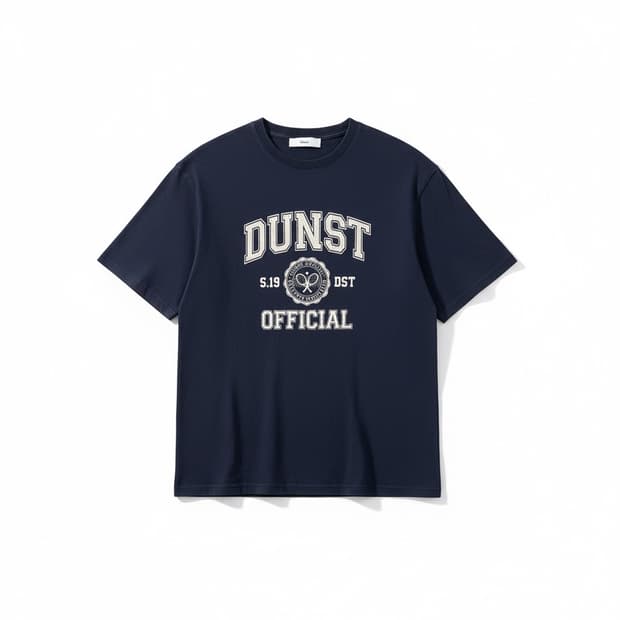 던스트 유니섹스 클래식 스포츠 반팔티셔츠 M