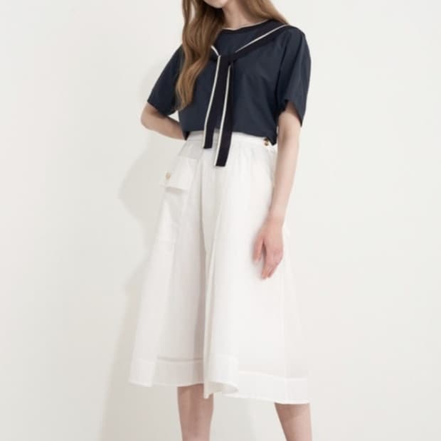 한섬 SJSJ 2022 디테쳐블 머플러 니트  82-94-160사이즈