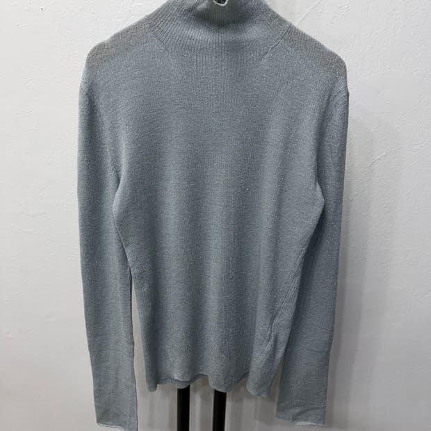 정품) TIME 타임 한섬 반목 폴라 니트 90F