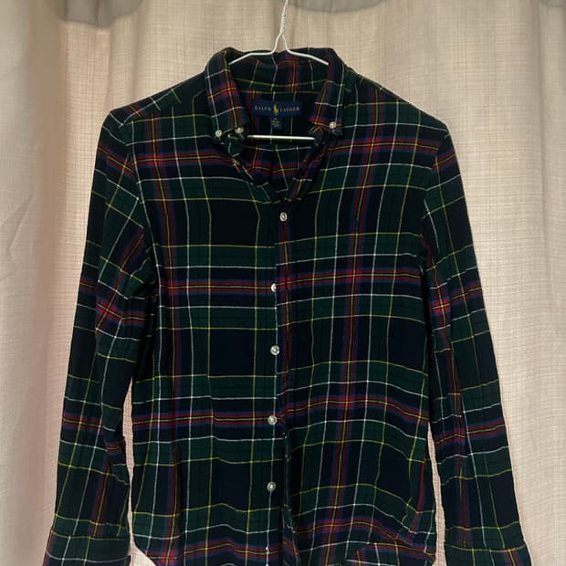 폴로 랄프로렌 아동 체크 셔츠