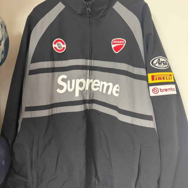 슈프림 x 두가티 트랙 자켓