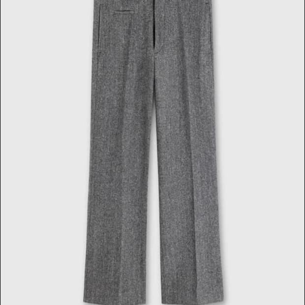 타일레 울 헤링본 팬츠