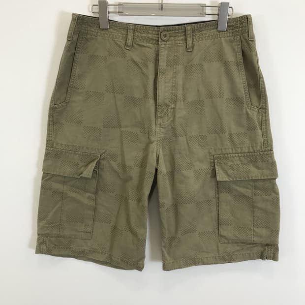 반스 VANS 체커보드패턴 카고반바지 [32]