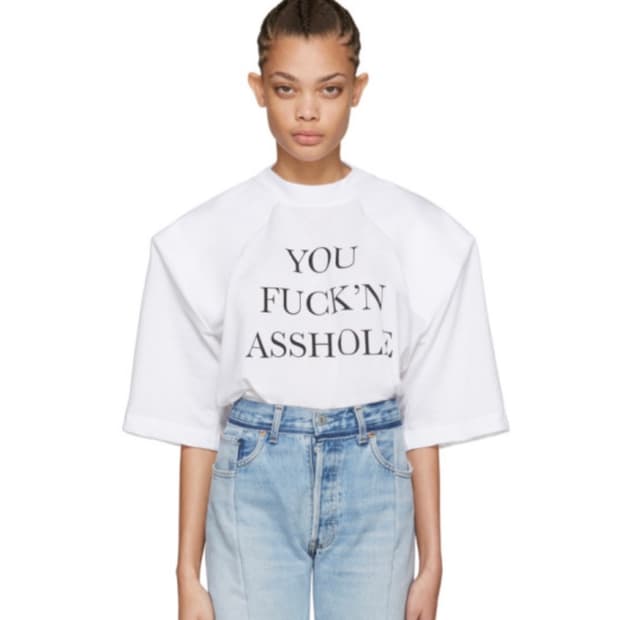 (M)베트멍 YOU FUCK N ASSHOLE 티셔츠