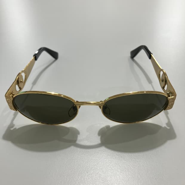 [Versace] 80s 베르사체 레오파드 메두사 선글라스