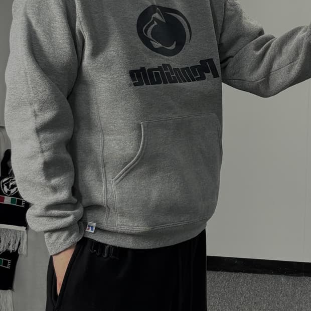 러셀 펜 스테이트 라이온스 80s 후드 티셔츠