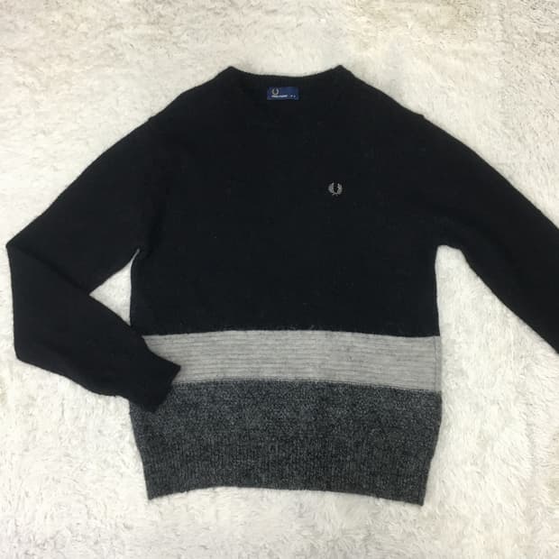 프레드페리 라운드넥니트 CC17