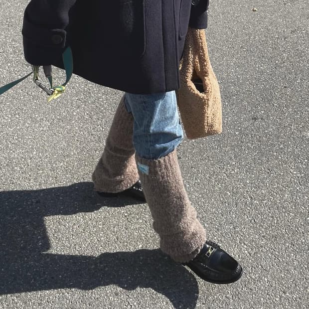 팔로마울 레그워머 게드 하진님 착용