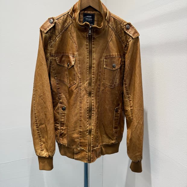 재패니즈 빈티지 페이크 레더