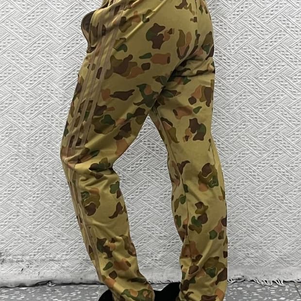 아디다스 Y2K 스트릿 펑크 카모플라주 트랙팬츠 85 C09966