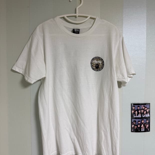 스투시 베이프 콜라보 반팔