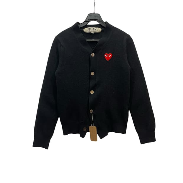 CDG PLAY Heart Cardigan