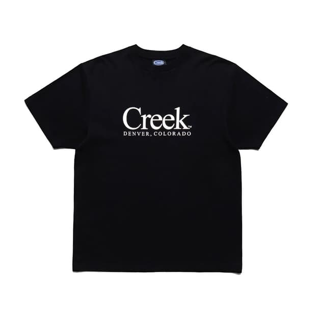 Creek 크릭 덴버 콜로라도 한정판 티셔츠 새상품 블랙