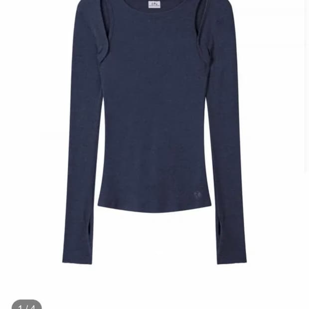 Earthjigu 어스지구 볼레로 롱슬리브 미드나잇블루