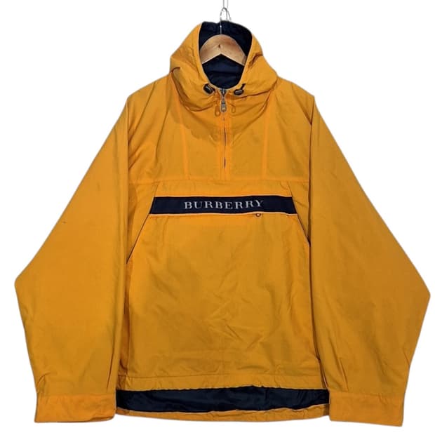 버버리 빅로고 풀오버 아노락 