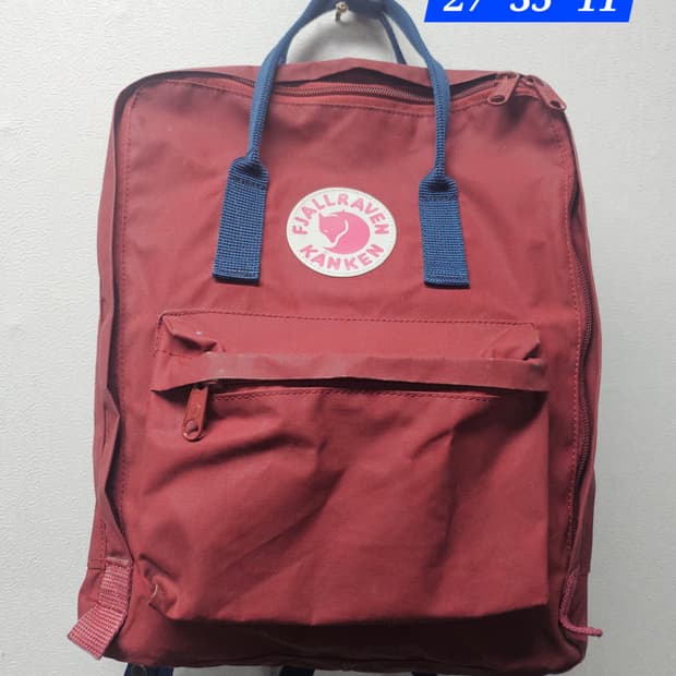 페일라벤 칸켄 백팩 16L 와인레드