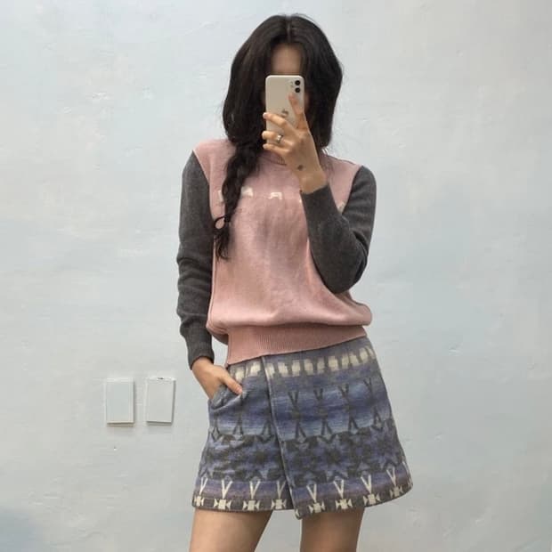 [9146]Marni pink wool sweater