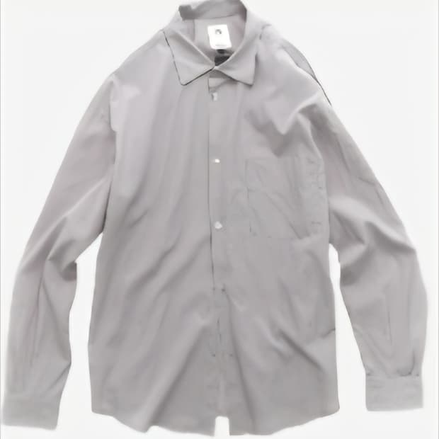 3) 폴리테루 텐코 루즈드 셔츠 2.0 1% 라벤더 그레이