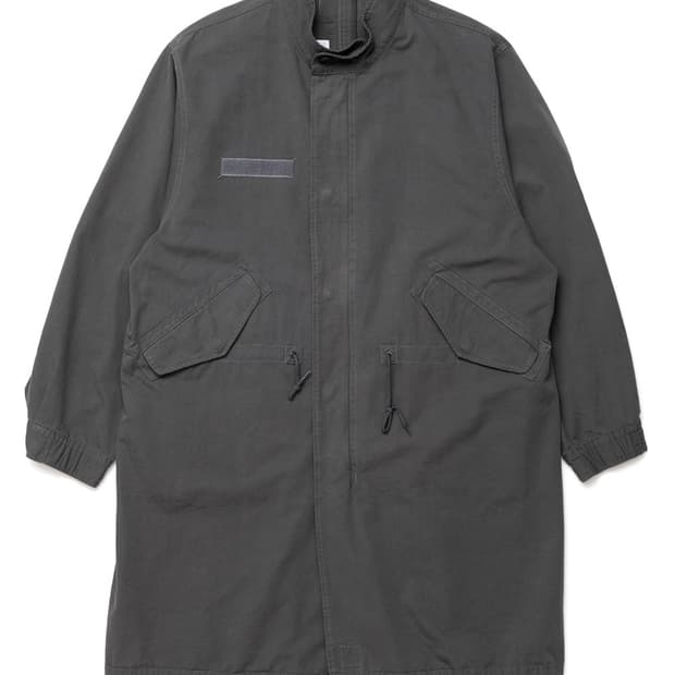 해칭룸 모즈파카 워시드 그라파이트 L