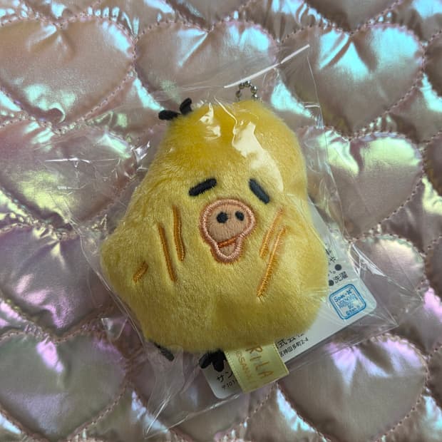 키이로이토리 인형 키링