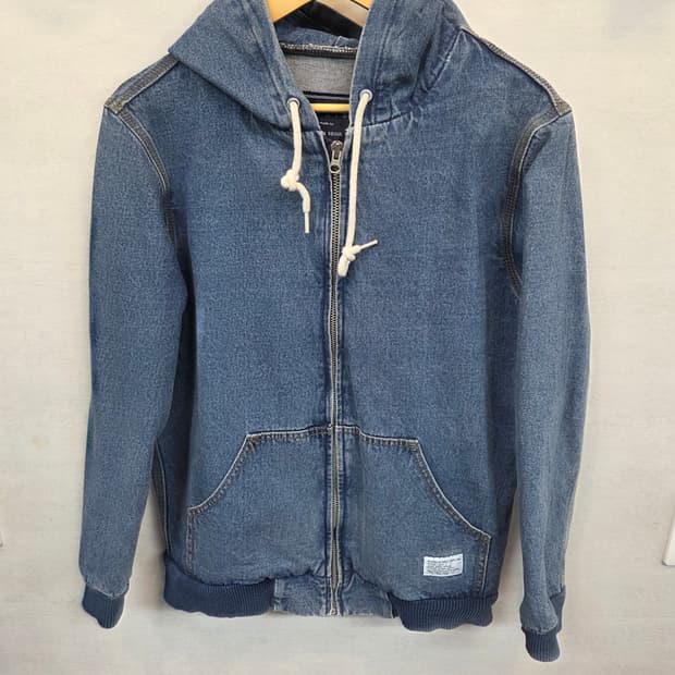 비젼 서울 빈티지 액티브 데님 후드 집업자켓 대략 m