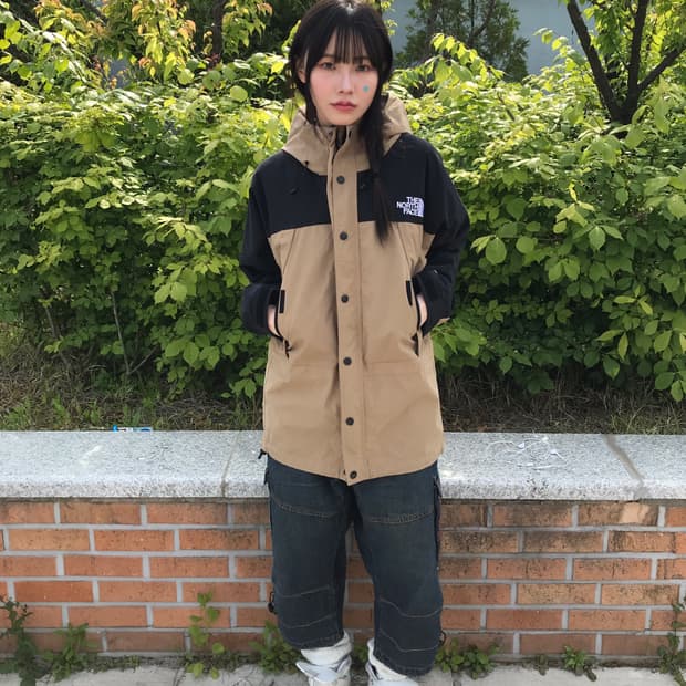 TNF 18FW Mountain Light Jacket Kelp Tan