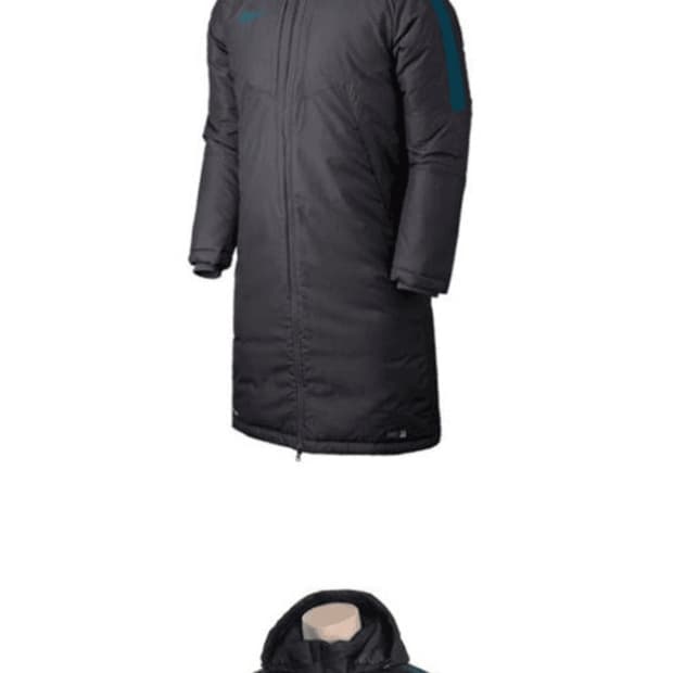 새상품급)나이키 709740-060 AS 미디엄 필드 롱패딩 축구 패딩 